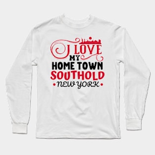 I love Southold New York Long Sleeve T-Shirt